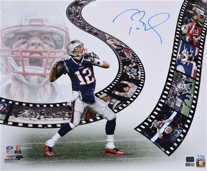 Tom Brady Signed 20x24 Photo (Tristar)